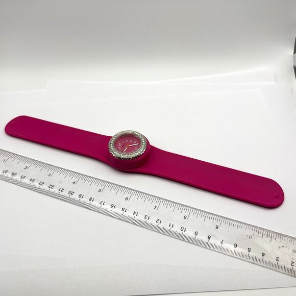 Y2K Pink Slap On Geneva Watch - Picture 3 of 5